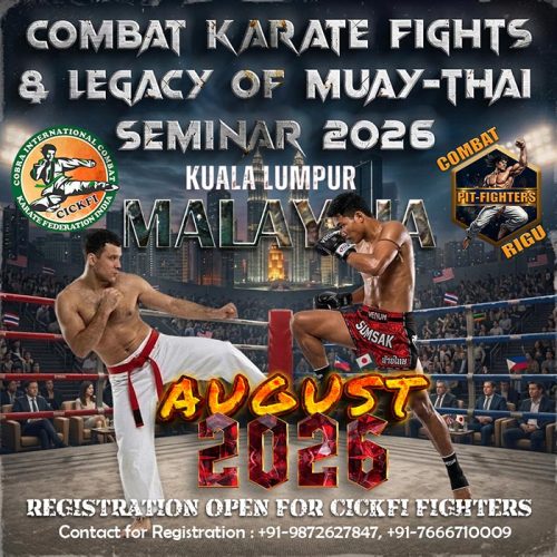 COMBAT KARATE FIGHTS & LEGACY OF MUAY-THAI SEMINAR